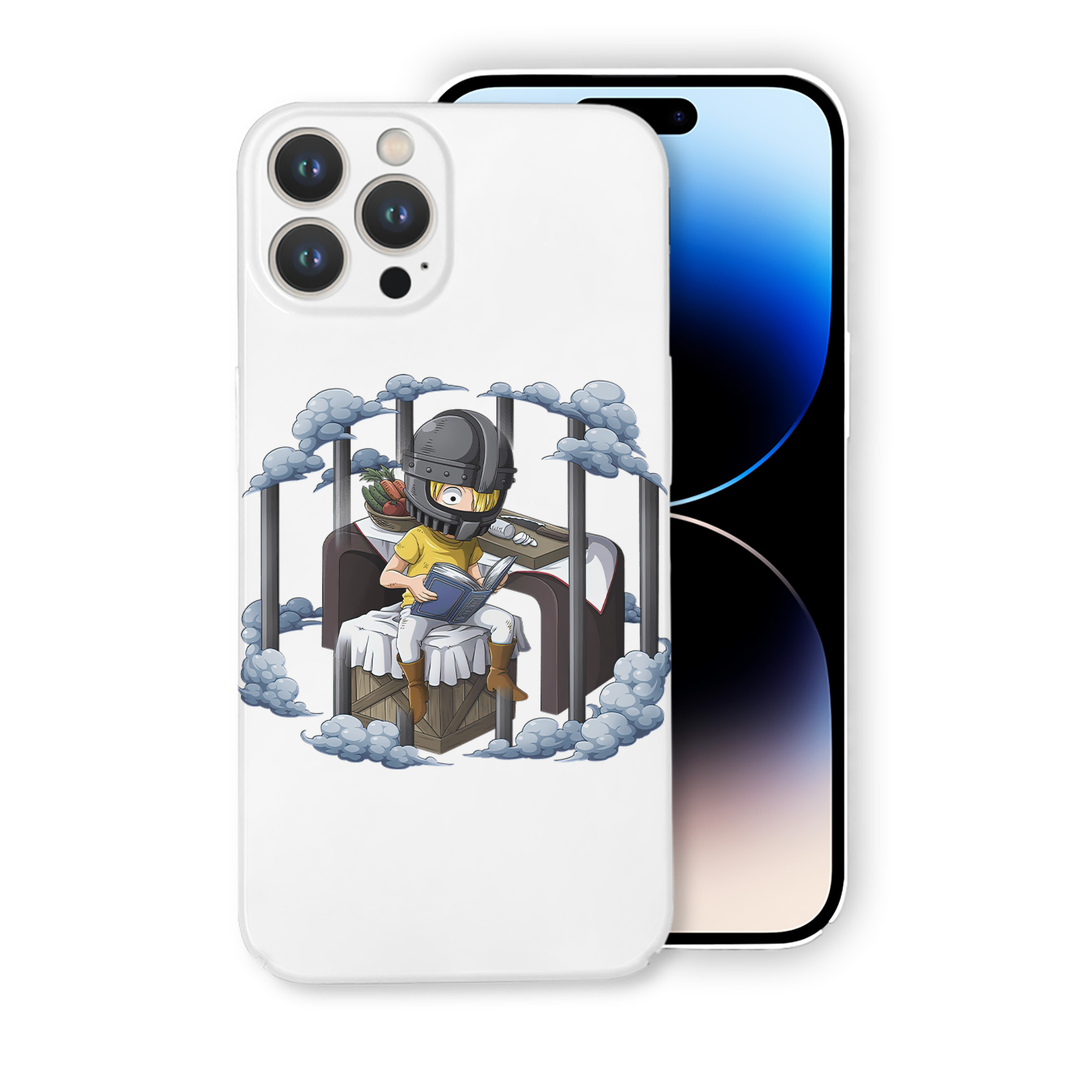 （画像用） ワンピース サンジ ONE PIECE Sanji 【iPhone 14シリーズ対応】ハードケース